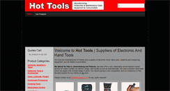 Desktop Screenshot of hottools.co.za